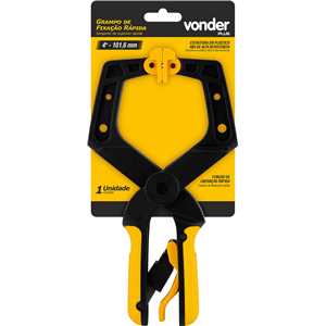 Grampo de fixação rápida 4" VONDER PLUS