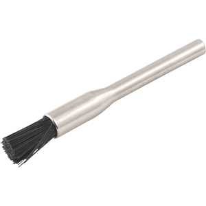 Escova tipo pincel com haste para microrretífica, 4 mm, em nylon, VONDER