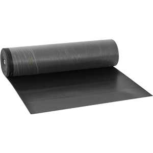 Lençol de borracha sintética, 1/4" - 6,4 mm, sem lona, VONDER