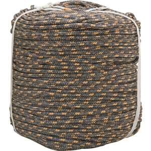 Corda multiuso, 8 mm x 228 m, cinza, NOVE54