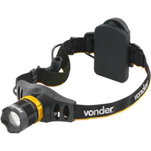 Lanterna de LED para cabeça, super LED CREE , LLV 55, VONDER