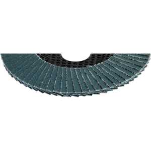 Flap-disc, disco de desbaste/acabamento, 4.1/2" - 115 mm, cônico, grão 80, VONDER