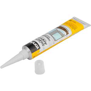 Borracha de silicone acético, transparente, 50 g, VONDER