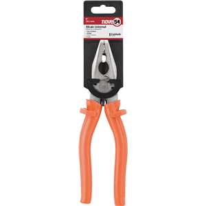 Alicate universal 8", aço carbono, heavy duty, NOVE54