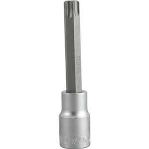 Soquete hexalobular macho longo, encaixe de 1/2", T55, VONDER