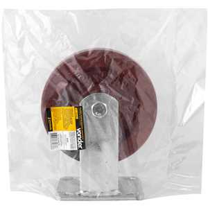 Rodízio fixo industrial 6", de celeron, marrom, VONDER