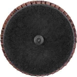 Flap-disc, disco de desbaste/acabamento, 3" - 75 mm, cerâmico grão 80, para sistema de encaixe rápido, VONDER