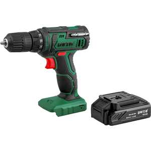 Parafusadeira/furadeira a bateria, 20 V, fonte bivolt automática, PFD 020 DWT