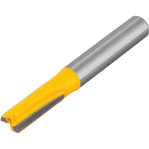 Fresa com dentes de metal duro, reta, para acabamento, sem rolamento, 6 mm VONDER