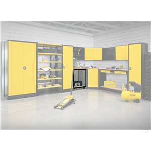 Bancada móvel, 725 mm x 925 mm x 450 mm, modular, VONDER