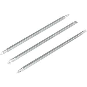 Jogo de bits/ponteiras, longo, com 10 peças, encaixe sextavado de 1/4" e 5/32", VONDER