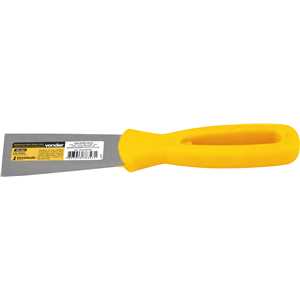 Espátula de aço inox, 4 cm, com cabo plástico, VONDER