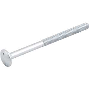Parafuso francês zincado, 1/4" x 3.1/2", com porca, VONDER