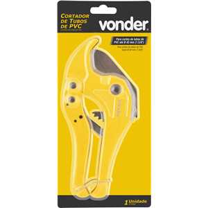 Cortador de tubos 1.5/8", para tubos de PVC, VONDER