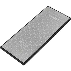Pedra para afiar diamantada, base de 7", dupla face, G 600/1200, VONDER