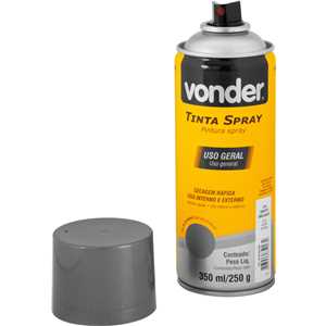 Tinta em spray grafite, 350 ml/250 g, VONDER