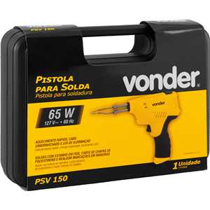 Pistola para solda, 65 W, 127 V~, PSV 150 VONDER