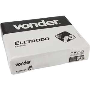 Eletrodo revestido para inox, AWS E312, com 3,25 mm, VONDER