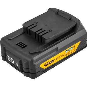 Bateria 18 V, íons de lítio, linha intercambiável, 2 Ah, IBV 1802 VONDER