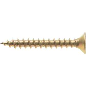Parafuso madeira chipboard, cabeça chata, fenda cruzada/pozidrive, 4,5 mm x 35,0 mm, VONDER