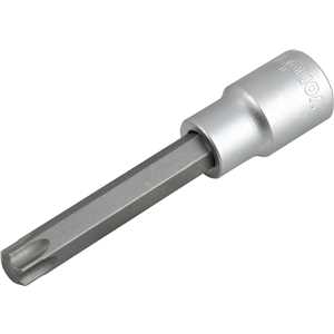 Soquete hexalobular macho longo, encaixe de 1/2", T55, VONDER