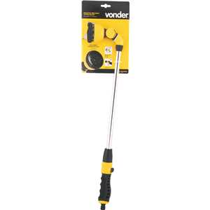 Esguicho plástico para jardim, 10 funções, engate 1/2", com prolongador, VONDER