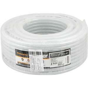 Mangueira PVC cristal trançada, VPT, 250 libras,  5/16" VONDER