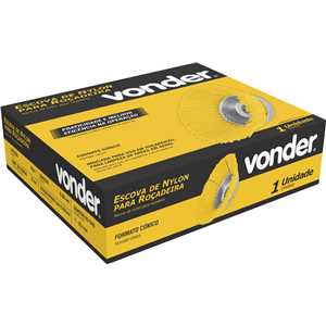 Escova de nylon para roçadeira VONDER
