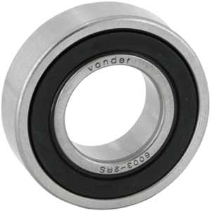 Rolamento rígido de esfera, 6003-2RS, VONDER