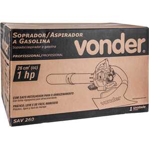 Soprador/aspirador a gasolina SAV 260, VONDER