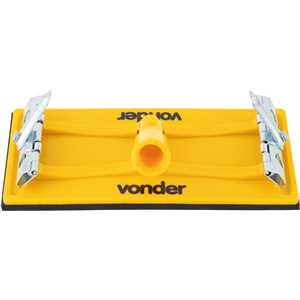 Suporte manual para lixa 210 mm x 105 mm, para cabo de madeira, VONDER