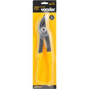 Tesoura para fitas de aço de 12'', espessura até 1 mm, VONDER