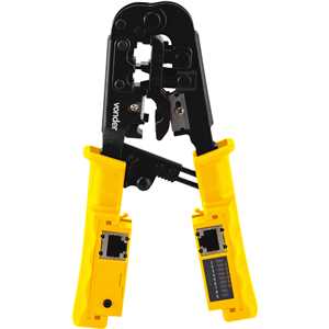 Alicate crimpador 4 em 1, para cabos de rede e dados, AC 410 VONDER