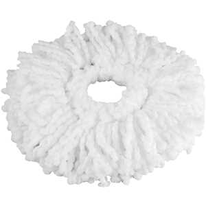 Refil de microfibra para rodo MOP giratório com cesto em aço inox, VONDER
