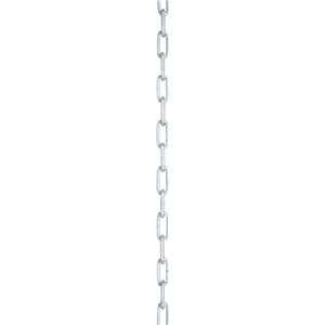Corrente zincada, com elo longo, 3,2 mm - 1/8", VONDER