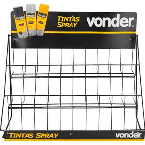 Expositor para tinta spray, VONDER