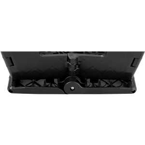 Banqueta plástica dobrável, preta, altura 220 mm, VONDER