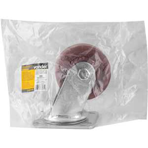 Rodízio giratório industrial 4", de celeron, VONDER
