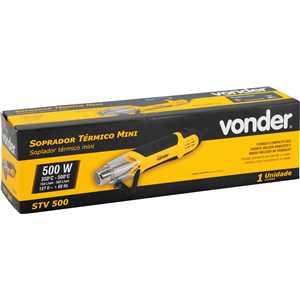 Soprador térmico mini, 500 W, 127 V~, STV 500 VONDER