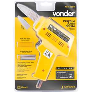 Pistola para solda, 35 W, PSV 0100, 127 V~, VONDER
