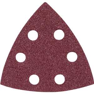 Lixa triangular com costado em pluma, grão 60, para lixadeira multifunção, VONDER