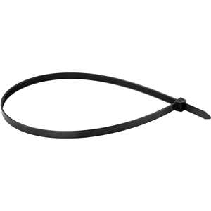 Abraçadeira de nylon, preta, 640 mm x 12,0 mm, com 10 peças, VONDER