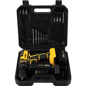 Parafusadeira/furadeira de impacto a bateria, 20 V, fonte de carregamento bivolt automática, PFV 020I VONDER