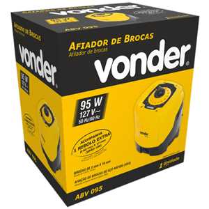 Afiador de brocas de 3 a 10 mm, 95 W, ABV 095, 127 V~, VONDER