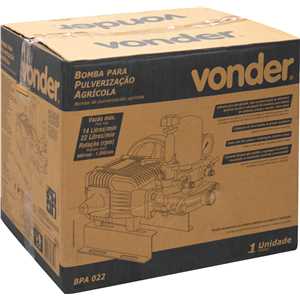 Bomba para pulverização agrícola, BPA 022, VONDER