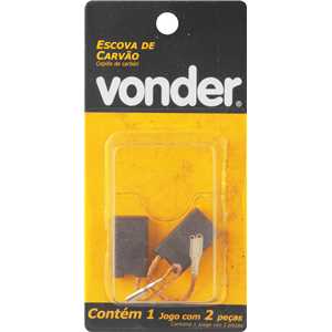 Escova de carvão para martelete MPV 853, VONDER