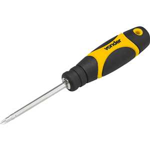 Jogo de bits/ponteiras, longo, com 10 peças, encaixe sextavado de 1/4" e 5/32", VONDER