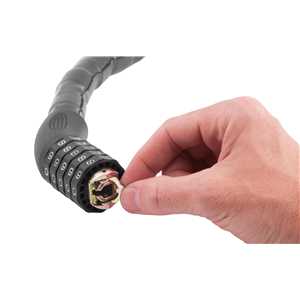 Cadeado para moto, 100 cm, com segredo, VONDER