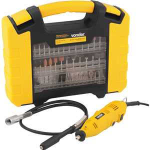 Microrretífica com acessórios, 115 W, 127 V~, ARV 453 VONDER