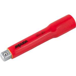 Extensão para soquete, encaixe 1/2" x 5", isolada, IEC60900, VONDER